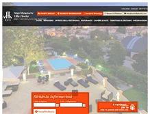 Tablet Screenshot of hotelvillafiorita.com